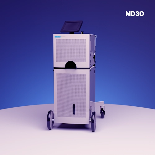 Detector de fugas de Helio Agilent technologies modelo MD30