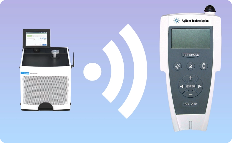 Helium leak detector Remote controller