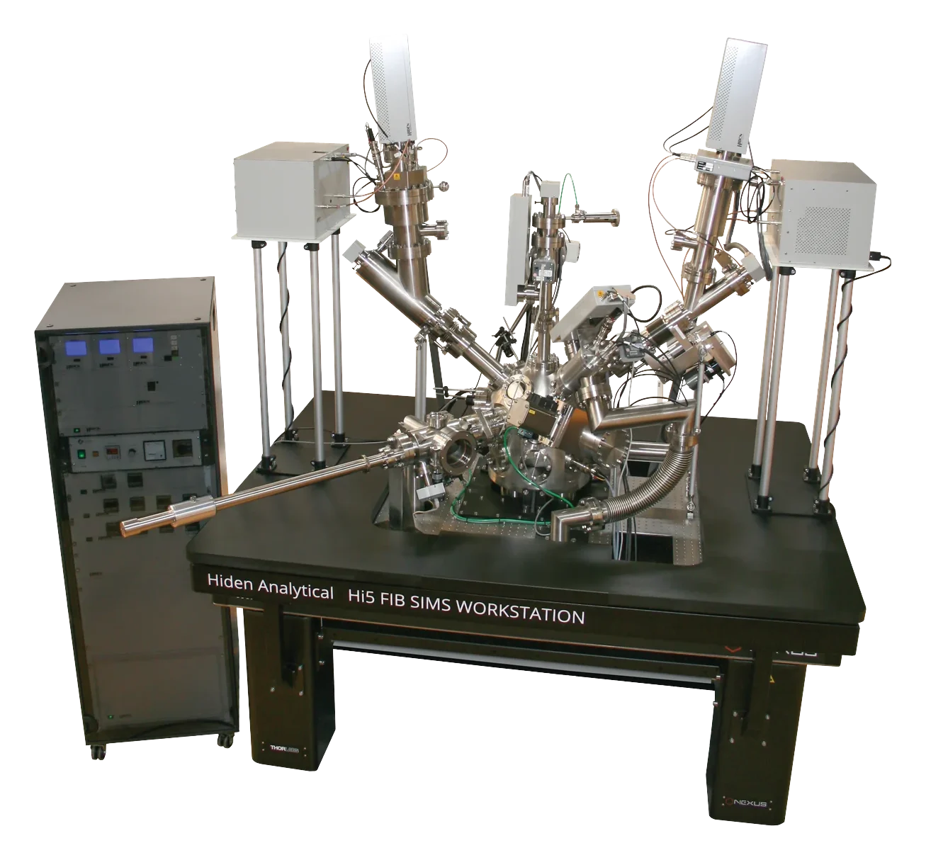 Custom SIMS Solutions de Hiden Analytical · Sistemas SIMS a medida · JEV Instruments