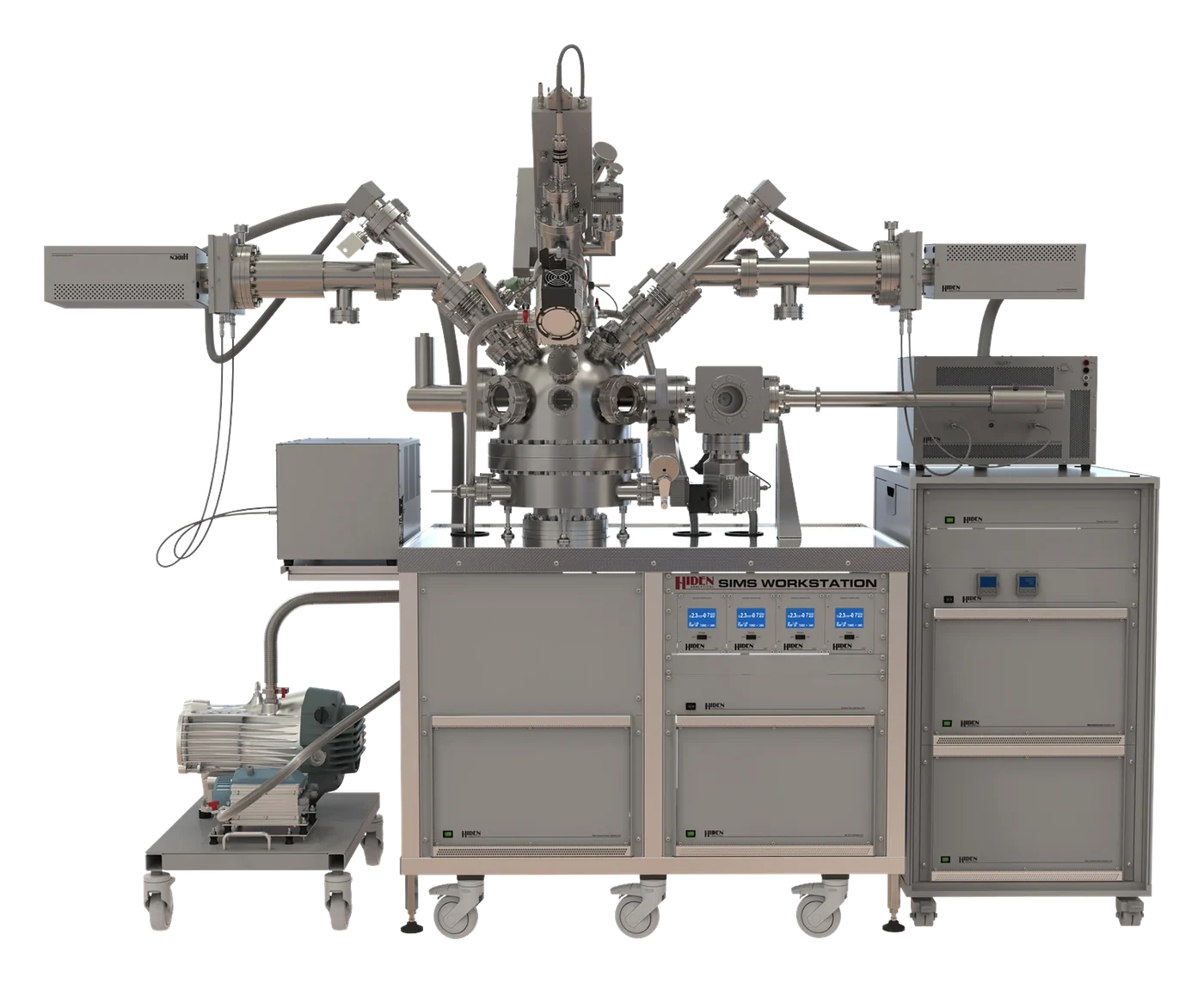 Dual Polarity SIMS Workstation de Hiden Analytical · SIMS con detección de ambas polaridades · JEV Instruments