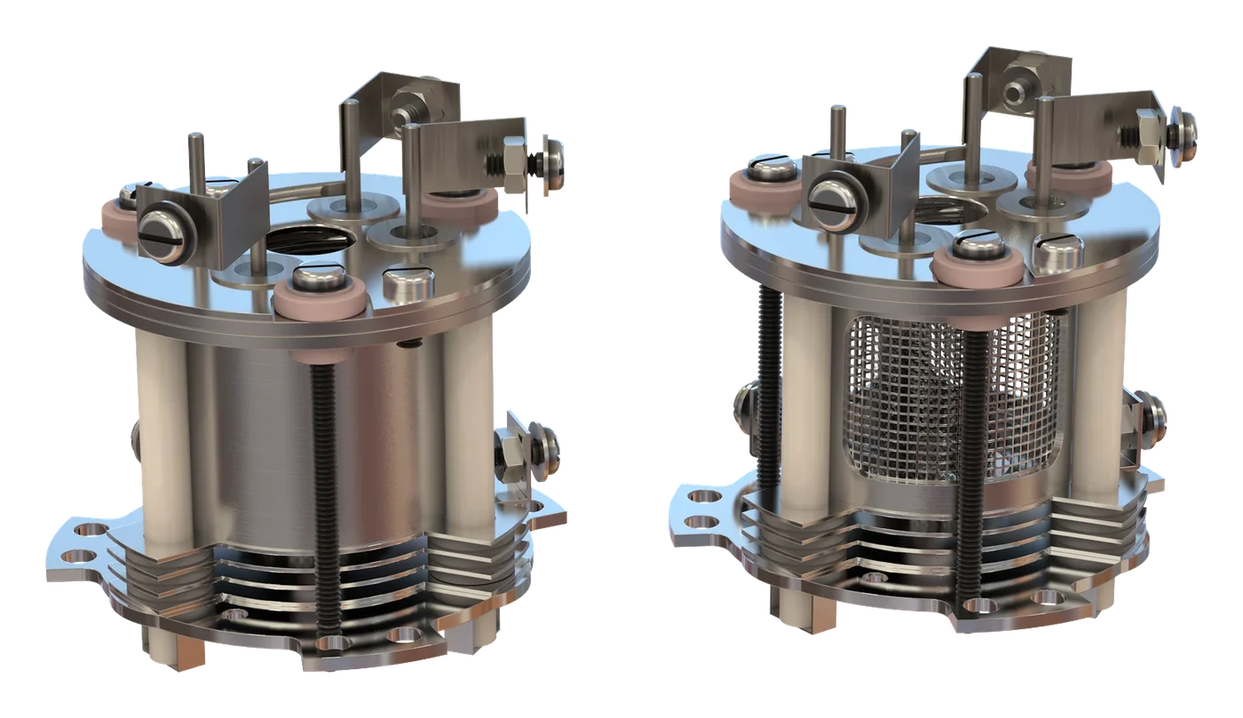 HAL 201 RC de Hiden Analytical · Análisis de gases residuales en UHV · JEV Instruments