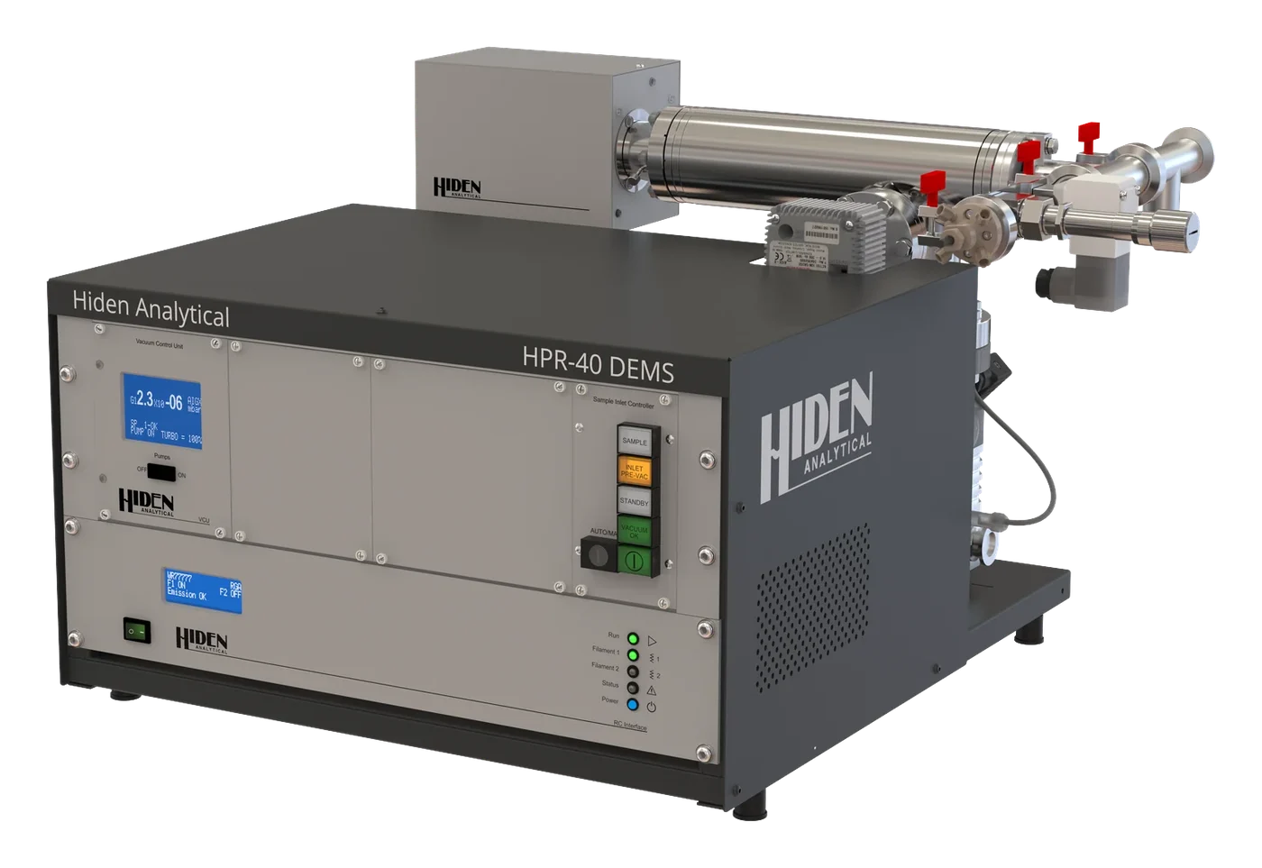Equipo de la familia Electroquímica DEMS y OEMS de Hiden Analytical