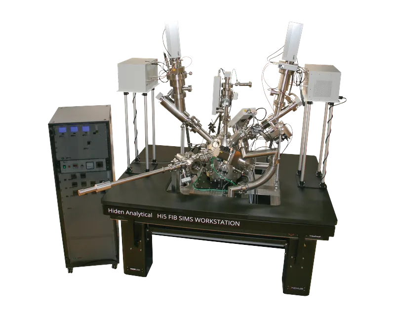 Custom SIMS Solutions de Hiden Analytical · Sistemas SIMS a medida · JEV Instruments