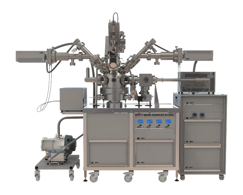 Dual Polarity SIMS Workstation de Hiden Analytical · SIMS con detección de ambas polaridades · JEV Instruments