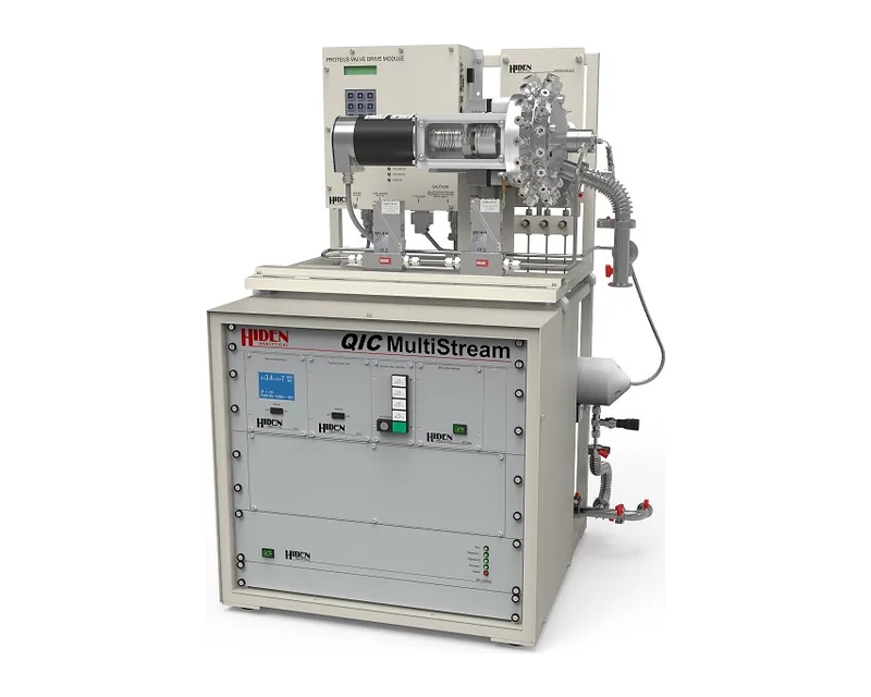 QIC MultiStream de Hiden Analytical · Análisis de varias corrientes de gas · JEV Instruments