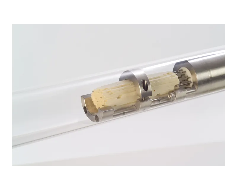 SpaciMS de Hiden Analytical · Composición y temperatura dentro del reactor · JEV Instruments