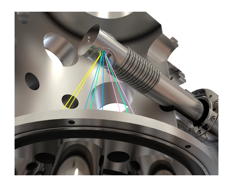 XBS de Hiden Analytical · Seguimiento de fuentes en MBE · JEV Instruments